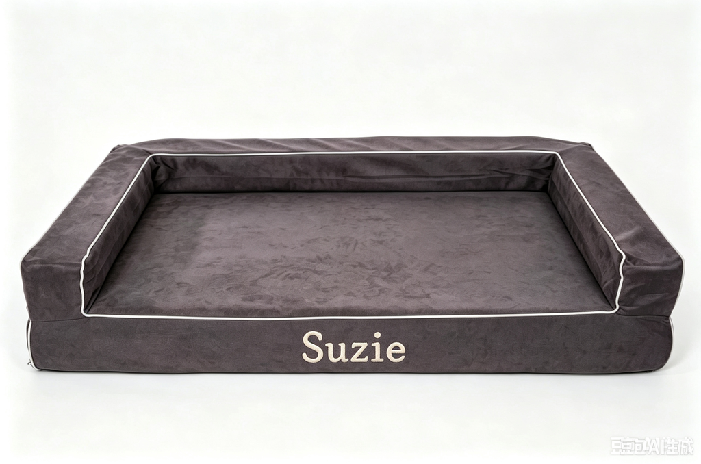 [Personalized Name] Memory Foam Dog Bed 360-Degree Waterproof