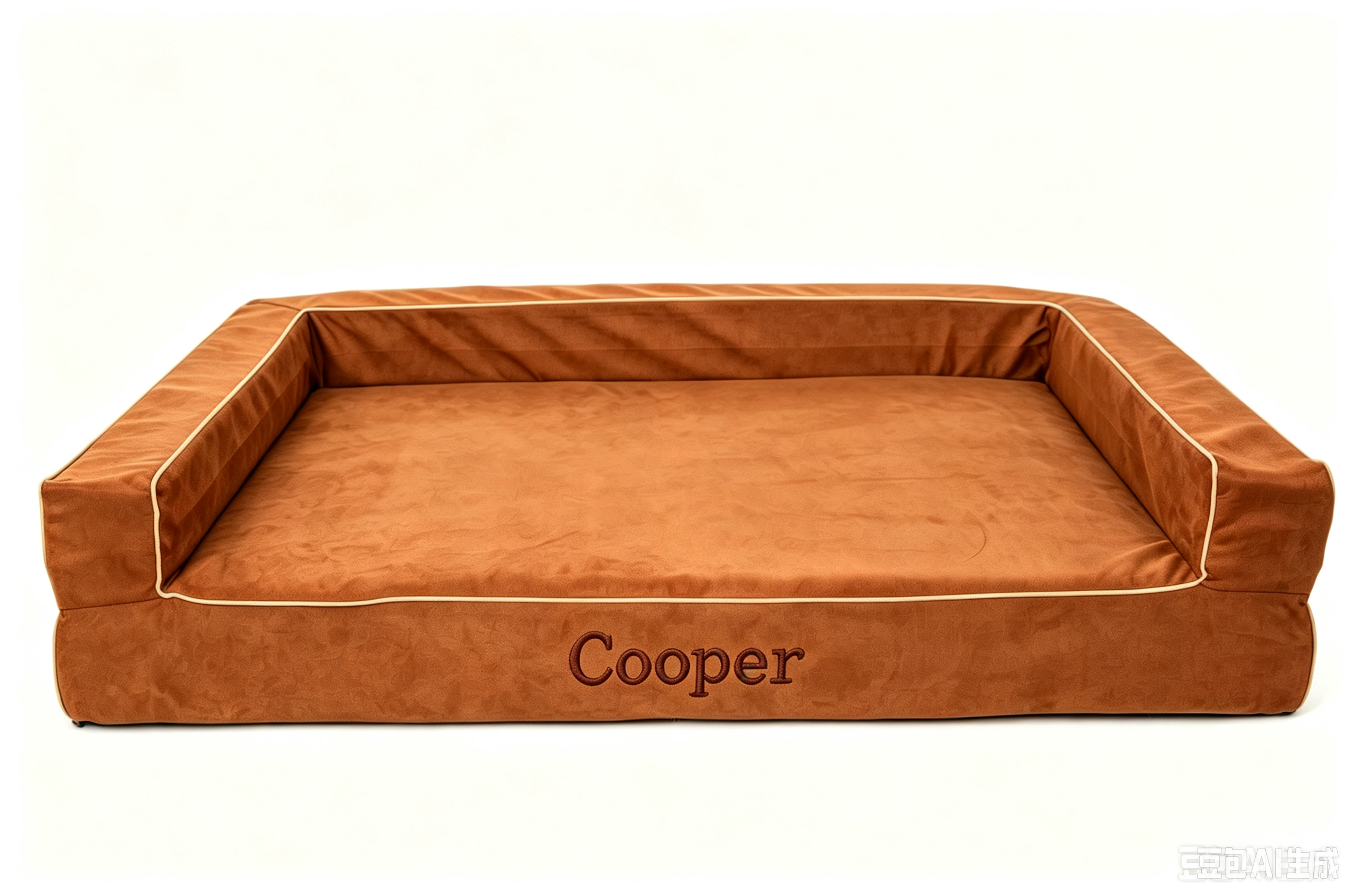 [Personalized Name] Memory Foam Dog Bed 360-Degree Waterproof